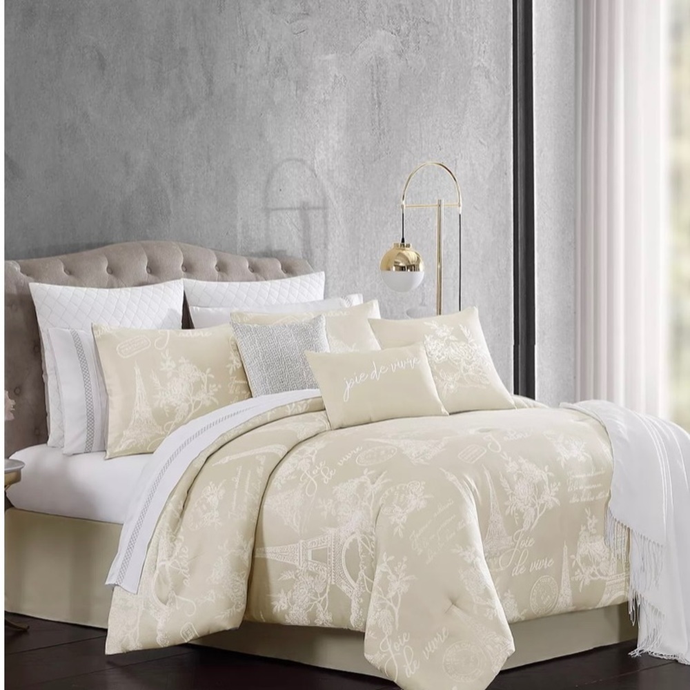 Paris Celeste 14-Pc Cal King Comforter Set, Created For Macy's